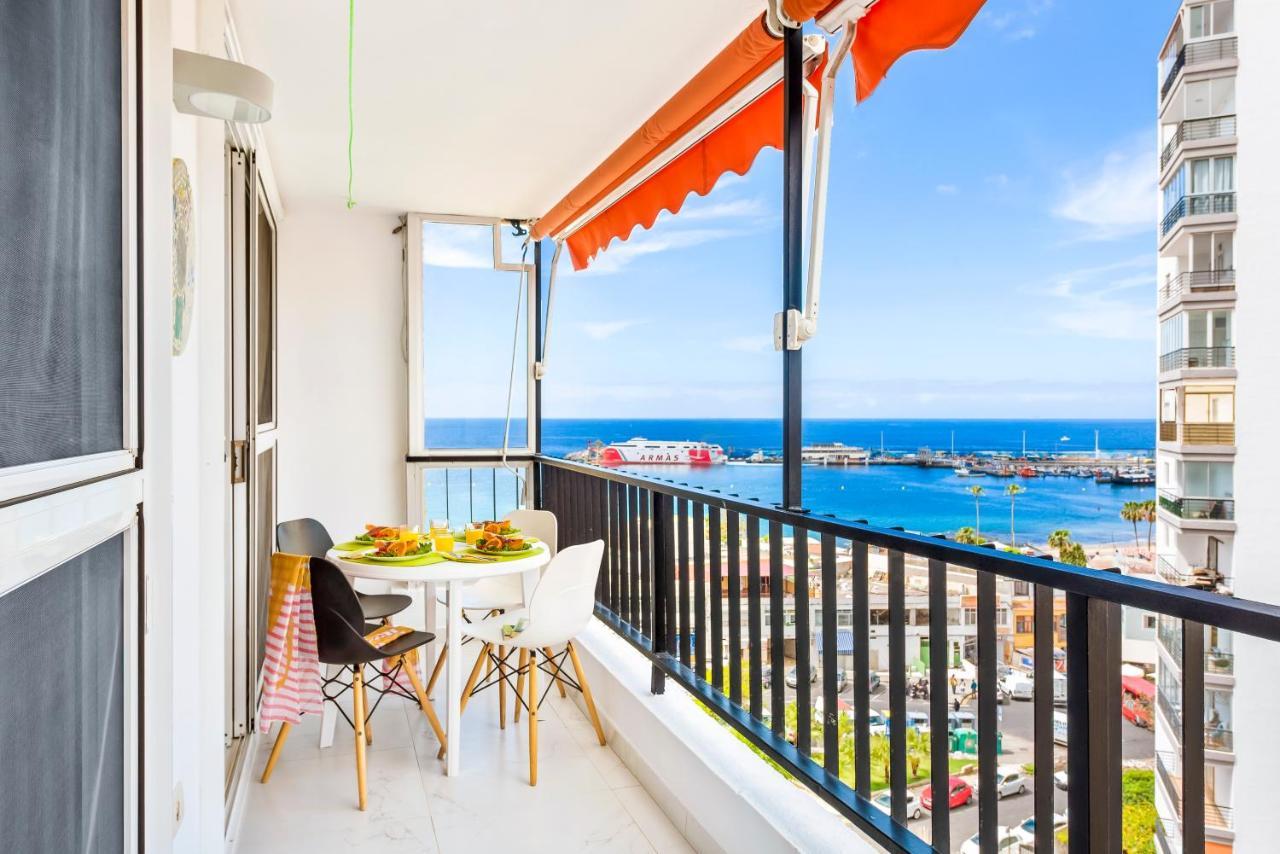 76. Los Cristianos First Sea Line, Parking, Wi Fi Extérieur photo